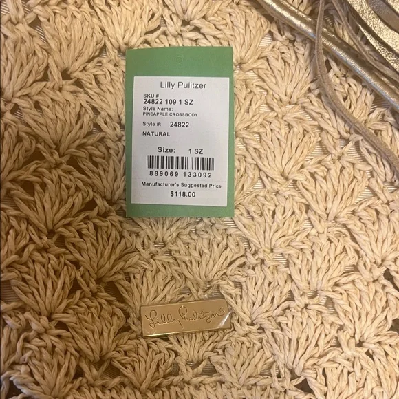 Lilly Pulitzer Pineapple Crossbody - Picture 2 of 3